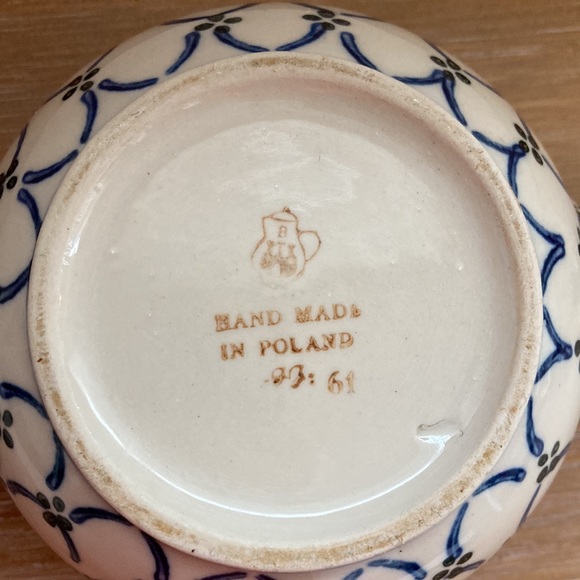 Hand Made in Poland Tea Pot - Picture 3 of 6